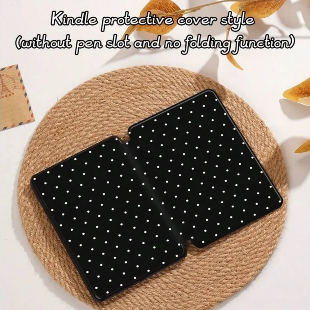 Black Polka Dot IPad Case